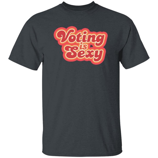 Zach Braff Wears Voting Is Sexy T Shirt Zach Braff Wears Voting Is Sexy T Shirt