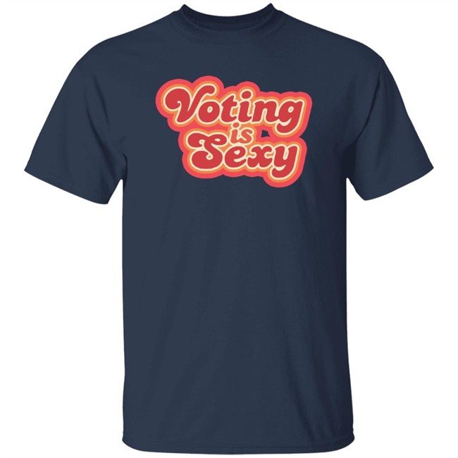 Zach Braff Wears Voting Is Sexy T Shirt Zach Braff Wears Voting Is Sexy T Shirt