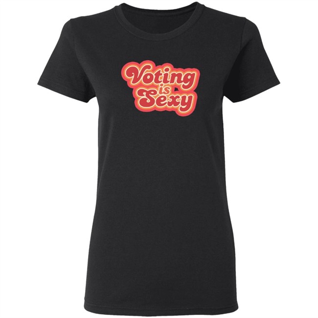 Zach Braff Wears Voting Is Sexy T Shirt Zach Braff Wears Voting Is Sexy T Shirt