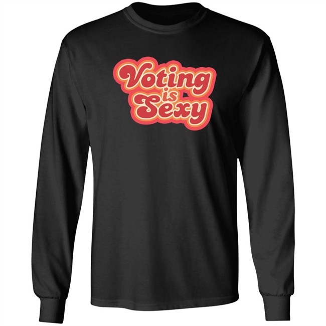 Zach Braff Wears Voting Is Sexy T Shirt Zach Braff Wears Voting Is Sexy T Shirt