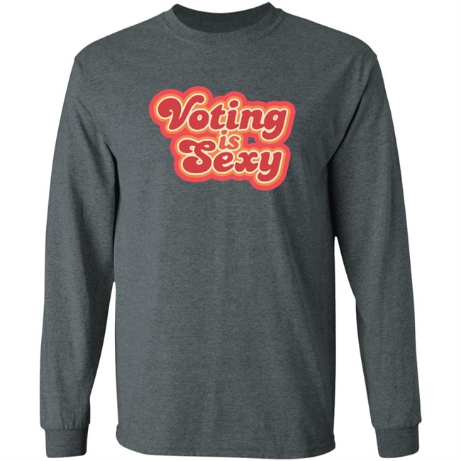 Zach Braff Wears Voting Is Sexy T Shirt Zach Braff Wears Voting Is Sexy T Shirt