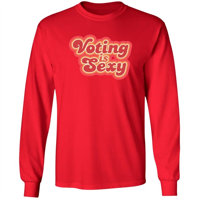 Zach Braff Wears Voting Is Sexy T Shirt Zach Braff Wears Voting Is Sexy T Shirt