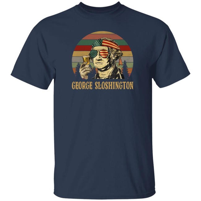 George Sloshington Shirt 4th Of July George Sloshington vintage shirt George Sloshington Shirt 4th Of July George Sloshington vintage shirt
