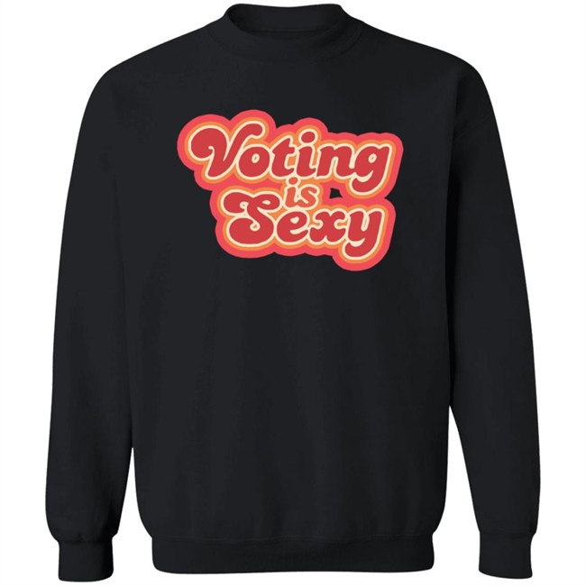 Zach Braff Wears Voting Is Sexy T Shirt Zach Braff Wears Voting Is Sexy T Shirt