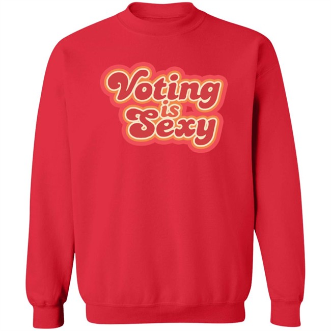 Zach Braff Wears Voting Is Sexy T Shirt Zach Braff Wears Voting Is Sexy T Shirt