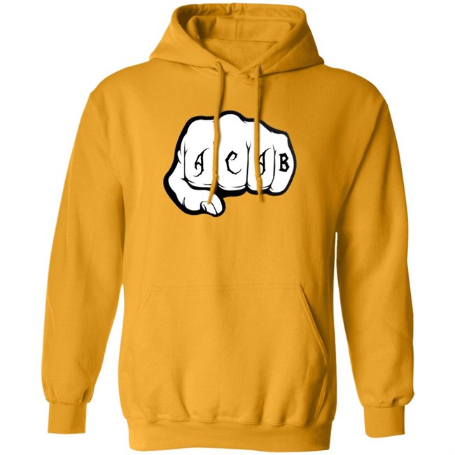 Acab Shirt Ultras ACAB Knock-Out WhiteT Shirts Acab Shirt Ultras ACAB Knock-Out WhiteT Shirts