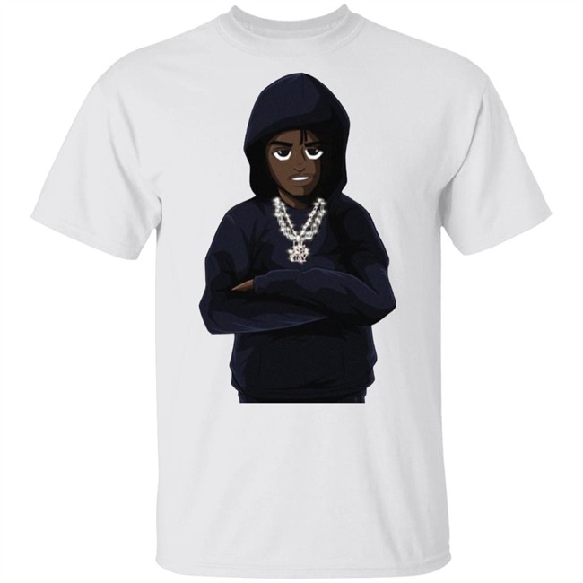 Lil Tjay Cartoon T Shirt Lil Tjay T Shirts Lil Tjay Merch Lil Tjay Cartoon Shirt