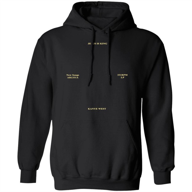 Jesus Is King Hoodie Jesus is king Kanye west Hooded kardashian Sweatshirt