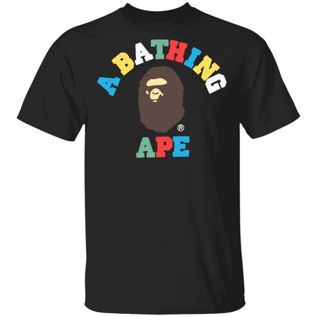 College Line Rib Sweatshirt Bathing Ape Black Hoodie Sweatshirt College Line Rib Sweatshirt Bathing Ape Black Hoodie Sweatshirt