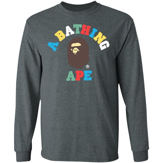 College Line Rib Sweatshirt Bathing Ape Black Hoodie Sweatshirt College Line Rib Sweatshirt Bathing Ape Black Hoodie Sweatshirt