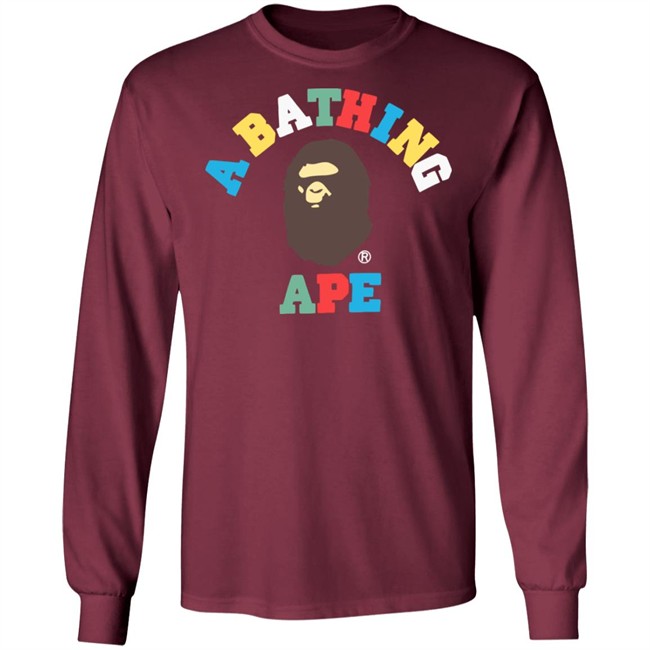 College Line Rib Sweatshirt Bathing Ape Black Hoodie Sweatshirt College Line Rib Sweatshirt Bathing Ape Black Hoodie Sweatshirt