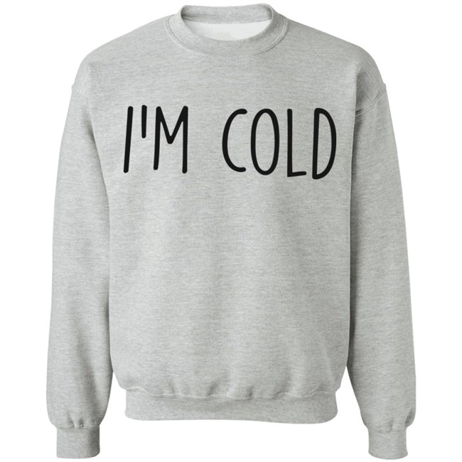 Im Cold Gaint Hoodies GaintHoodies White Hooded Sweatshirt Im Cold Gaint Hoodies GaintHoodies White Hooded Sweatshirt