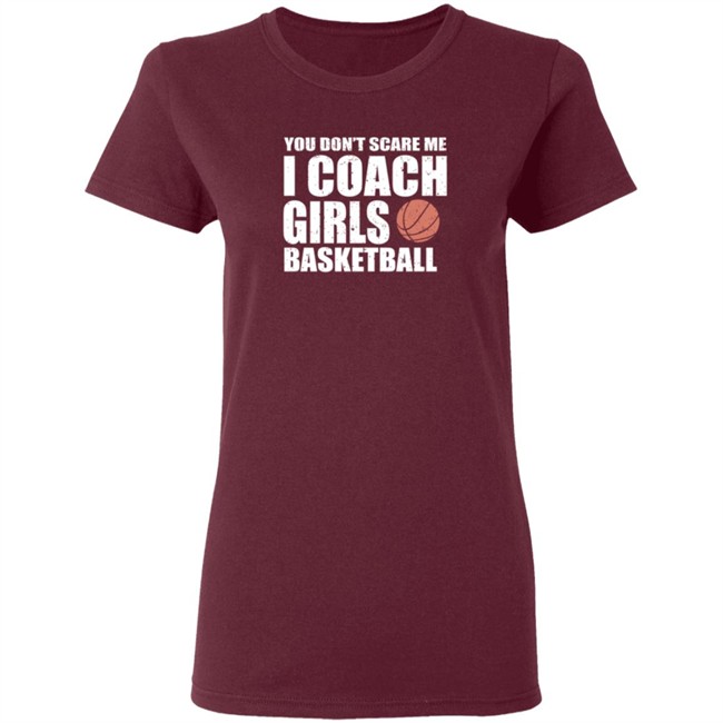I Coach Girls Basketball Shirt I Coach Girls Basketball Shirt
