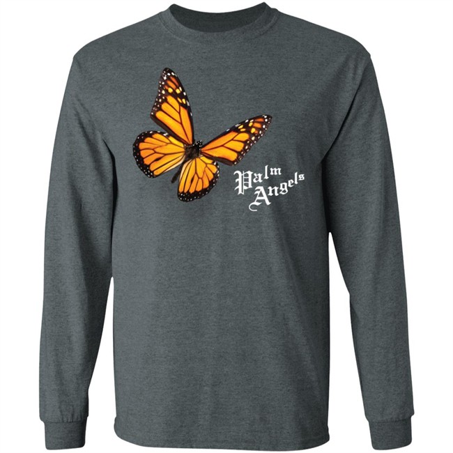 Butterfly Palm Angels Shirt Butterfly Black T Shirts Butterfly Palm Angels Shirt Butterfly Black T Shirts
