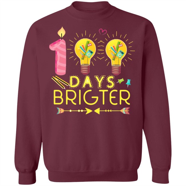 100 Days Brighter T Shirt 100 Days Brighter T Shirt