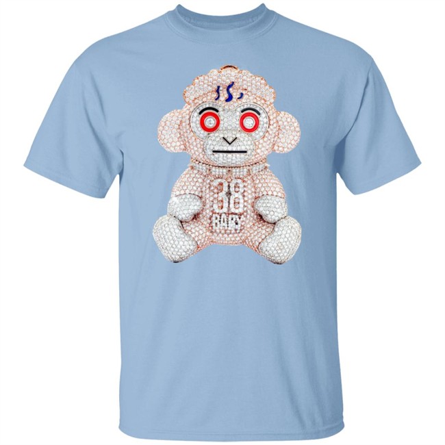 38 Baby Pendant Monkey White Shirt 38 Baby Pendant Monkey White Shirt