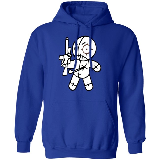 AR-15 toting voodoo doll FUN GUN T-SHIRTS FROM OVER THE YEARS cute funny shirts black shirt AR-15 toting voodoo doll FUN GUN T-SHIRTS FROM OVER THE YEARS cute funny shirts black shirt
