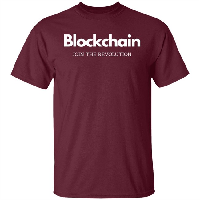 Blockchain Join The Revolution T Shirt Blockchain Join The Revolution T Shirt