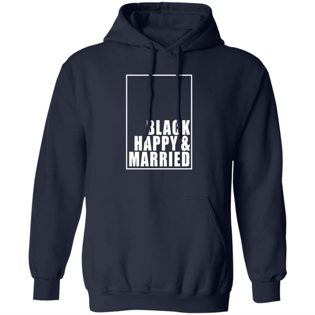 Black Happy And Married T Shirt Black Happy And Married T Shirt
