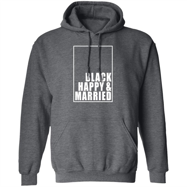 Black Happy And Married T Shirt Black Happy And Married T Shirt