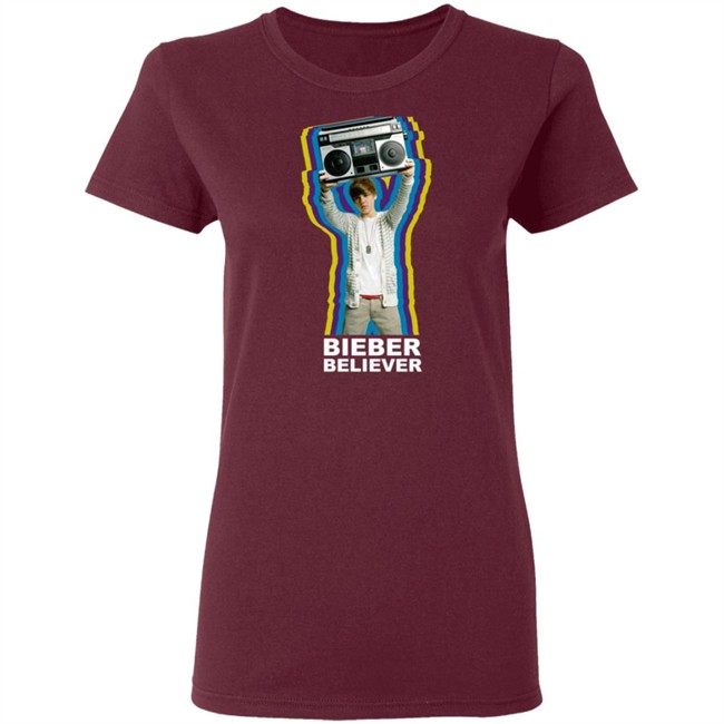 Bieber Believer Merch Boombox T Shirt Bieber Believer Merch Boombox T Shirt