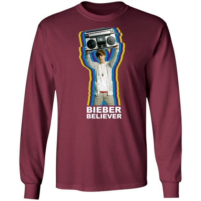 Bieber Believer Merch Boombox T Shirt Bieber Believer Merch Boombox T Shirt