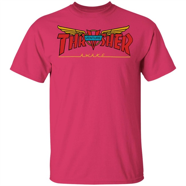 Venture Collab Thrasher Shirt Thrasher Magazine Venture Awake White Shirts Venture Collab Thrasher Shirt Thrasher Magazine Venture Awake White Shirts