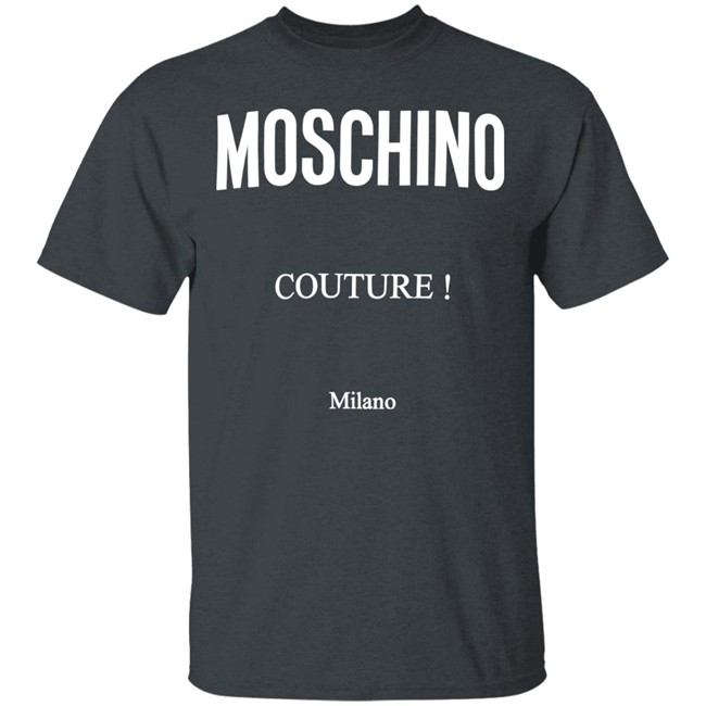JERSEY MOSCHINO COUTURE T SHIRT MOSCHINO JERSEY T-SHIRT MOSCHINO COUTURE Black Shirts JERSEY MOSCHINO COUTURE T SHIRT MOSCHINO JERSEY T-SHIRT MOSCHINO COUTURE Black Shirts