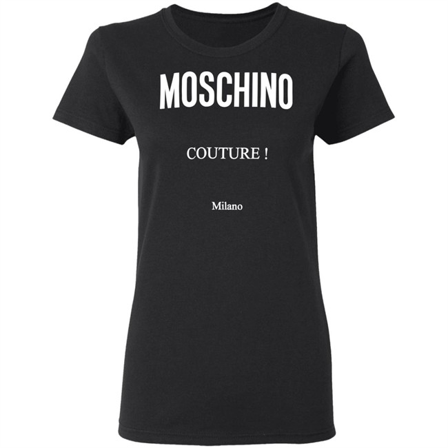 JERSEY MOSCHINO COUTURE T SHIRT MOSCHINO JERSEY T-SHIRT MOSCHINO COUTURE Black Shirts JERSEY MOSCHINO COUTURE T SHIRT MOSCHINO JERSEY T-SHIRT MOSCHINO COUTURE Black Shirts
