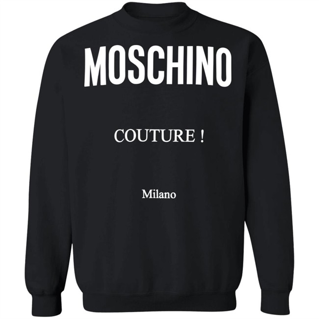 JERSEY MOSCHINO COUTURE T SHIRT MOSCHINO JERSEY T-SHIRT MOSCHINO COUTURE Black Shirts JERSEY MOSCHINO COUTURE T SHIRT MOSCHINO JERSEY T-SHIRT MOSCHINO COUTURE Black Shirts