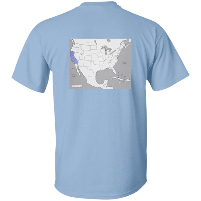 Canary Yellow x Swing State California Shirt Canary Yellow x Swing State California Shirt