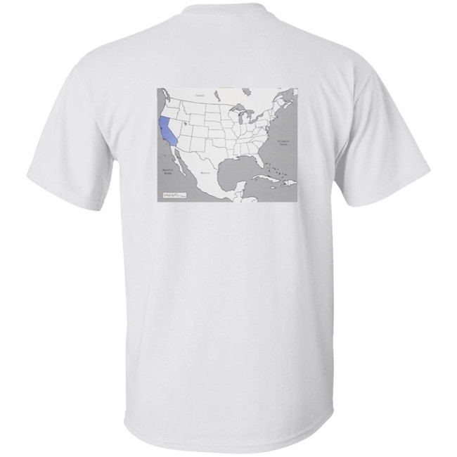 Canary Yellow x Swing State California Shirt Canary Yellow x Swing State California Shirt
