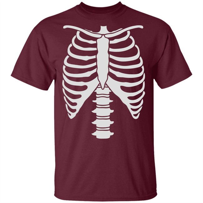 Skeleton Shirt Halloween Skeleton Rib Cage Xray Front and Back Print Easy Costume T-Shirt black shirts Skeleton Shirt Halloween Skeleton Rib Cage Xray Front and Back Print Easy Costume T-Shirt black shirts