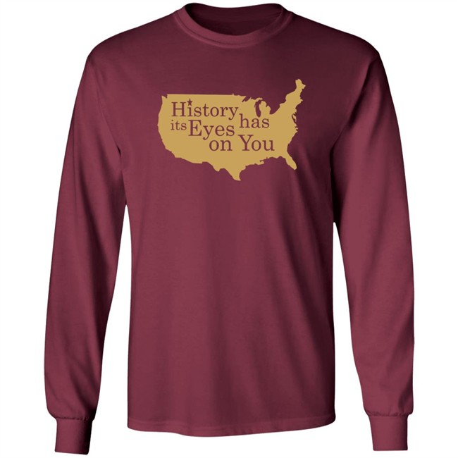 Hamilton History Has Its Eyes On You Vintage shirt Hamilton History Has Its Eyes On You Vintage shirt