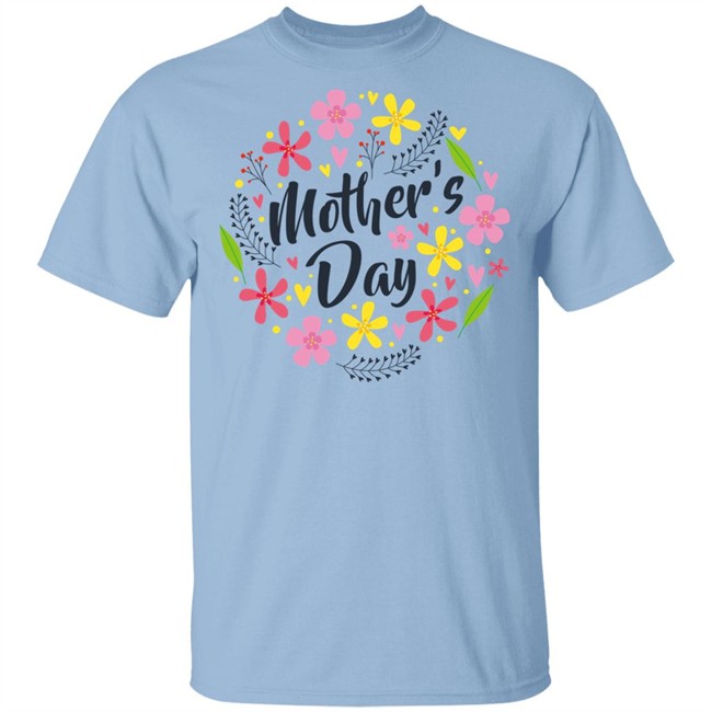 Mothers Day Shirt White Mothers Day Flower T Shirts Mothers Day Shirt White Mothers Day Flower T Shirts