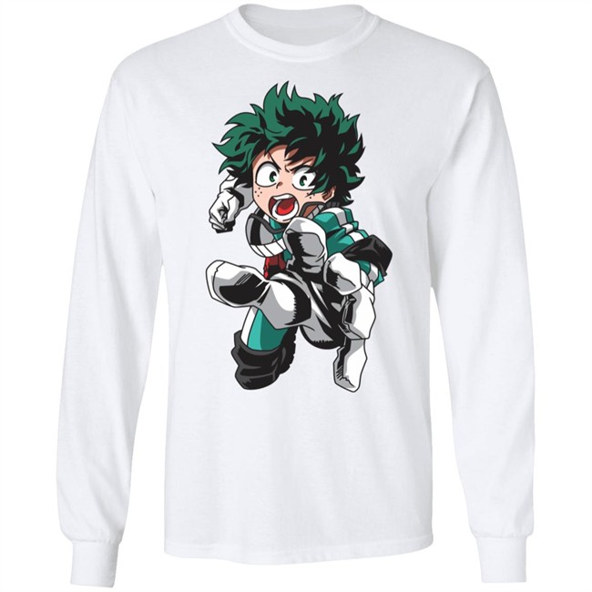 My Hero Academia Shirt My Hero Academia Midoriya White T Shirts My Hero Academia Shirt My Hero Academia Midoriya White T Shirts