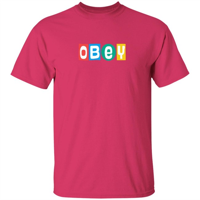 Obey Big Shot T Shirt Obey Big Shot T Shirt