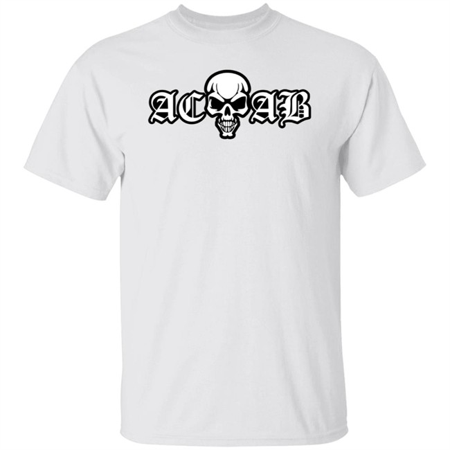 Acab Shirt A.C.A.B. Tattoo Police YouTube T Shirt