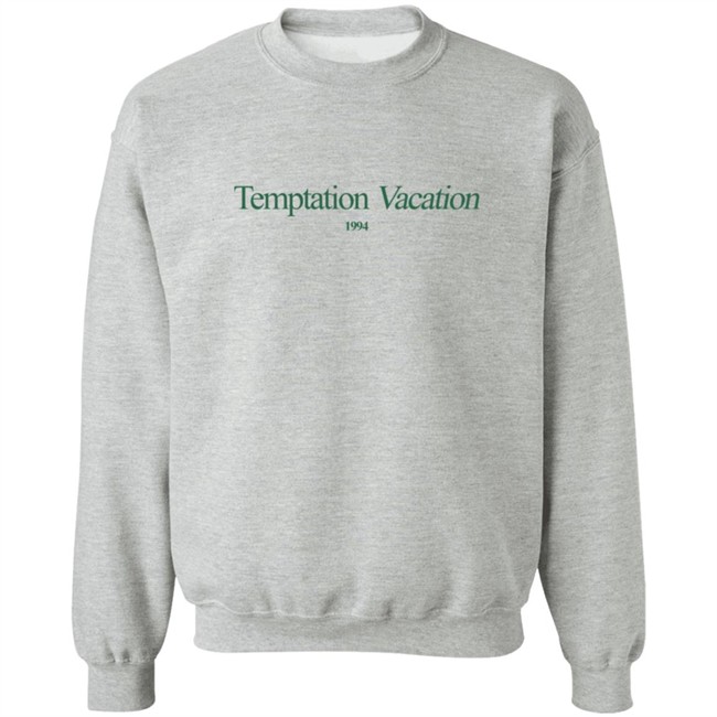 Temptation Vacation TV Type Logo Tee Shirt Temptation Vacation TV Type Logo Tee Shirt