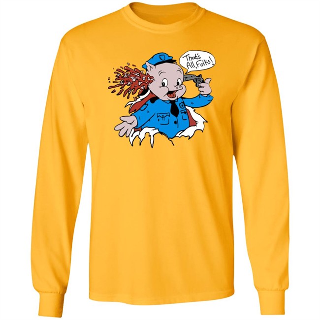Joe Joegan Porky Pig Thats All Folks Shirt Joe Joegan Porky Pig Thats All Folks Shirt