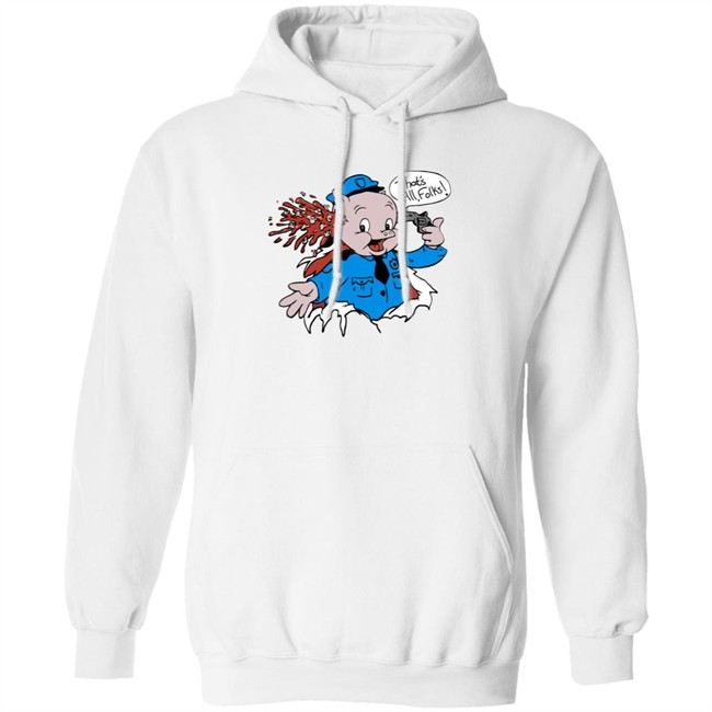 Joe Joegan Porky Pig Thats All Folks Shirt Joe Joegan Porky Pig Thats All Folks Shirt