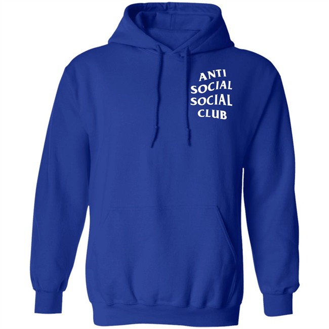 Antisocialsocialclub Hoodie white Antisocialsocialclub Hoodie white