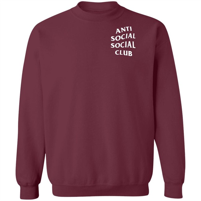 Antisocialsocialclub Hoodie white Antisocialsocialclub Hoodie white