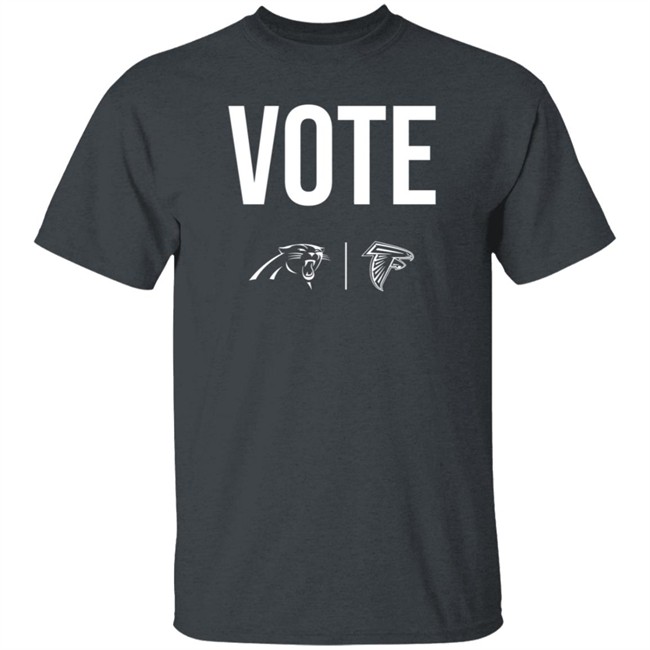 Panthers Falcons Rock the Vote Shirt Panthers Falcons Rock the Vote Shirt