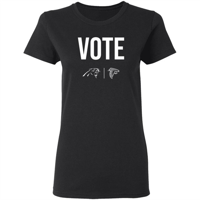 Panthers Falcons Rock the Vote Shirt Panthers Falcons Rock the Vote Shirt