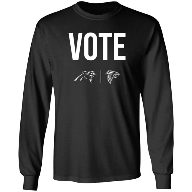Panthers Falcons Rock the Vote Shirt Panthers Falcons Rock the Vote Shirt