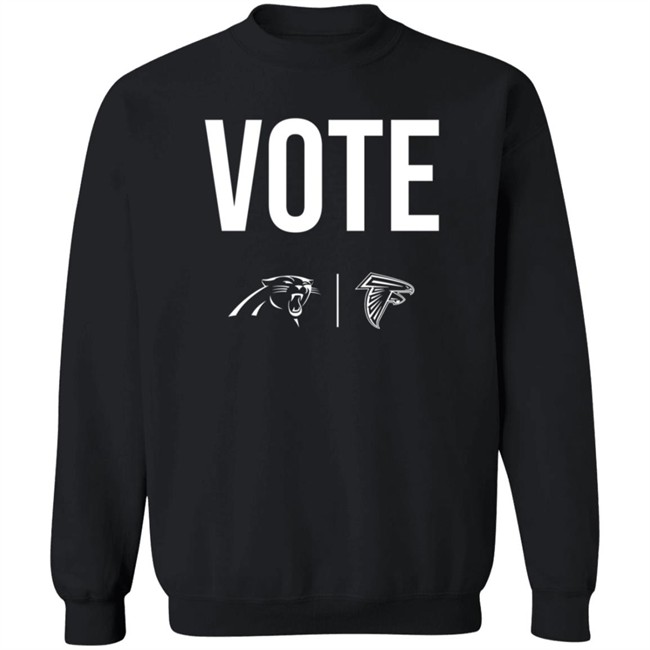 Panthers Falcons Rock the Vote Shirt Panthers Falcons Rock the Vote Shirt