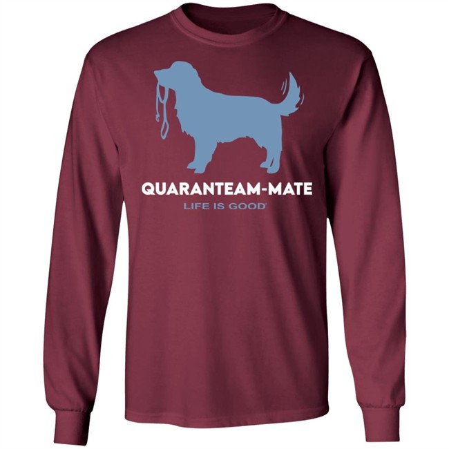 QUARANTEAM-MATE CRUSHER Life Is Good Shirt Life Is Good Black T Shirts QUARANTEAM-MATE CRUSHER Life Is Good Shirt Life Is Good Black T Shirts