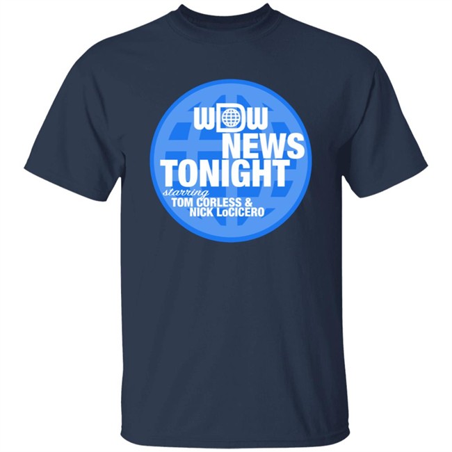 WDW News Tonight T Shirt WDW News Tonight T Shirt