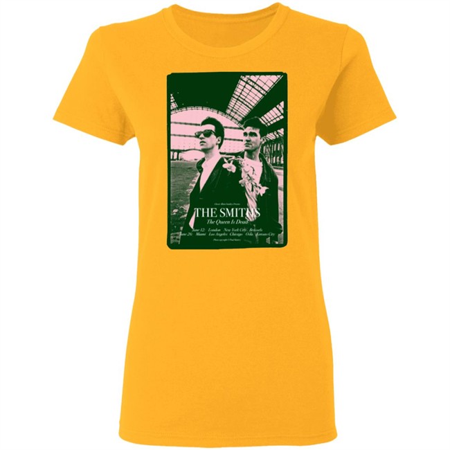 The Smiths T Shirt The Queen is Dead us tour ’86 Complete Chord Songbook T-Shirt white shirt The Smiths T Shirt The Queen is Dead us tour ’86 Complete Chord Songbook T-Shirt white shirt